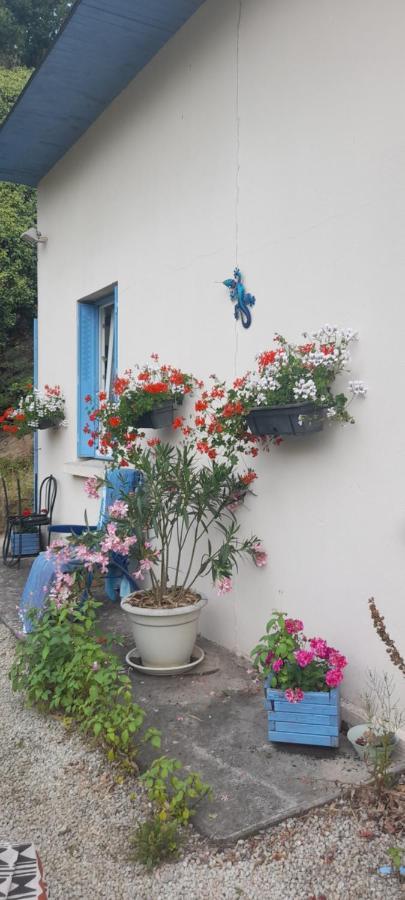 Ferienwohnung La Petite Maison Bleue Jugon-les-Lacs Exterior foto